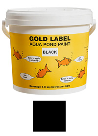 Gold Label Aqua Pond Paint - Black
