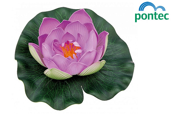 Large image of Pontec PondoLily - Purple - Artificial Water Lily