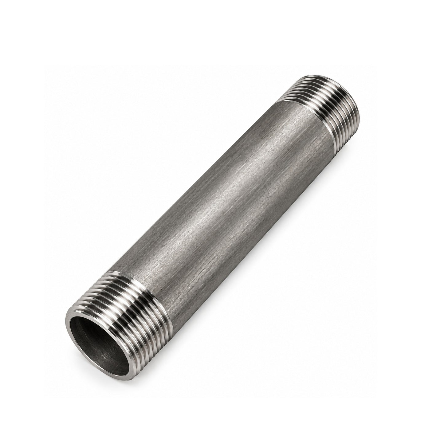 1.5 Inch Stainless Steel - Screwed Threaded Fountain Tube - 200mm
