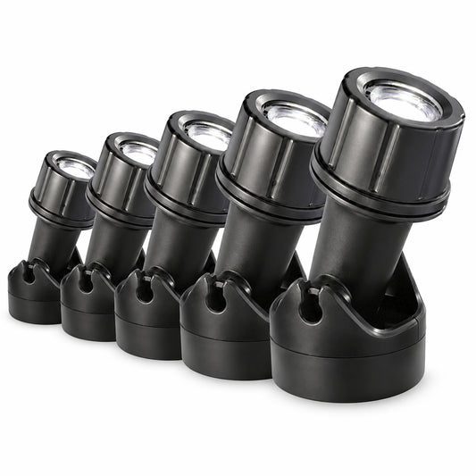 Blagdon Pond and Garden Light - 5 x 1w Light Kit - Picture 1b