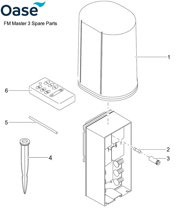 Oase FM Master Spare Parts Exploded Diagram