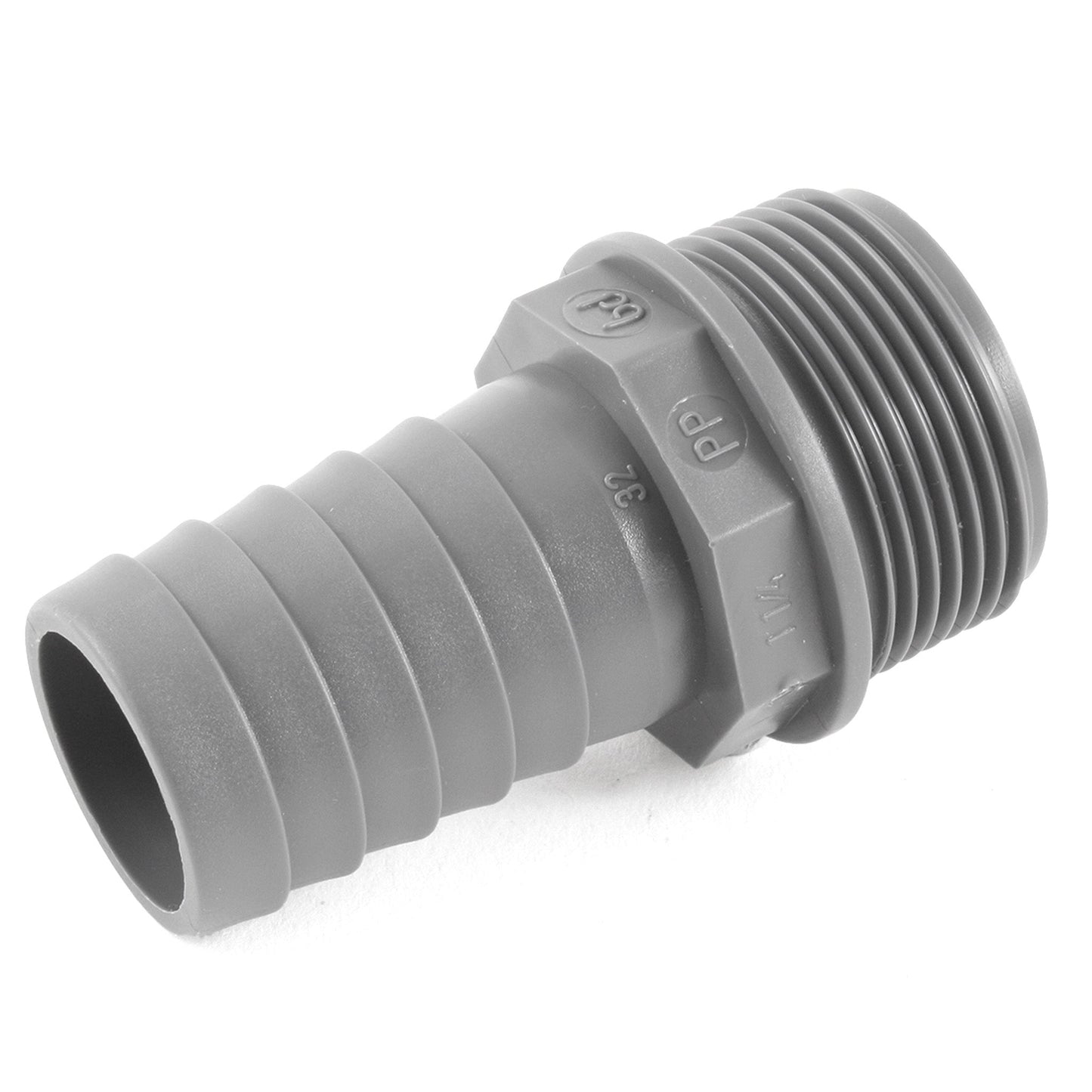 1 1/4 Inch x 32mm Male Threaded Hosetail - Image 1
