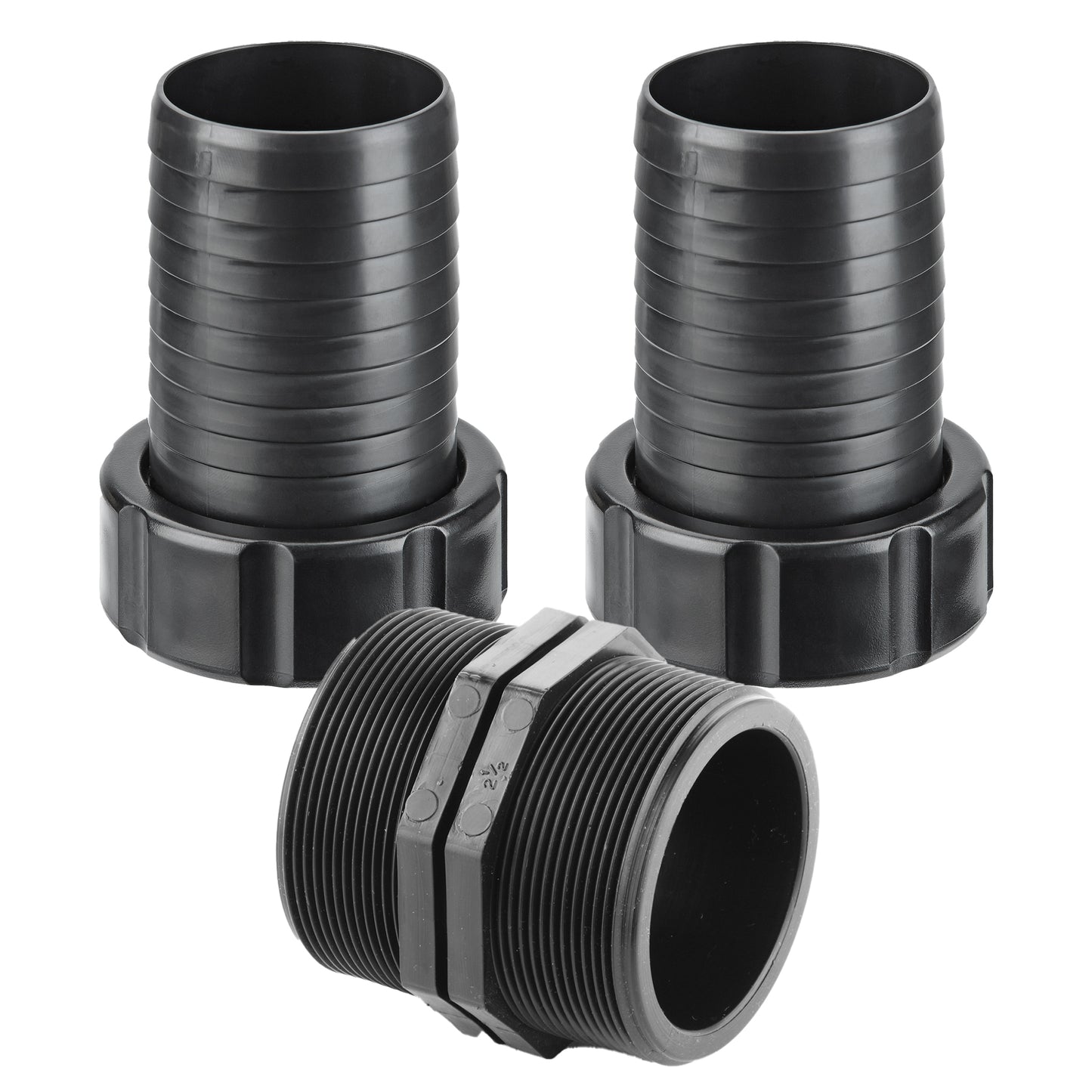 2 Half Inch BSP Male to 2 Half Inch Male Hosetail Kit Picture 2