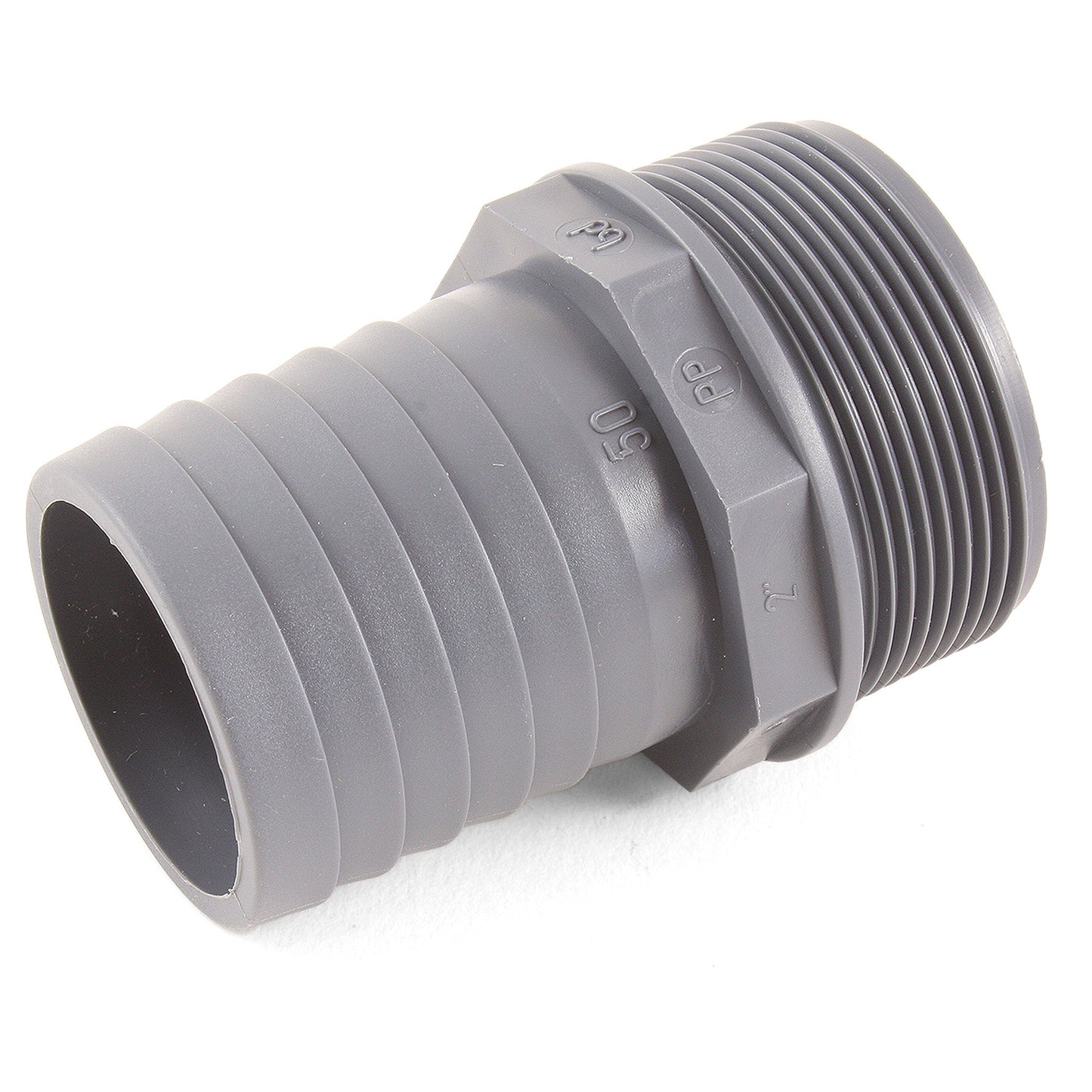 2 Inch x 50mm Male Threaded Hosetail - Image 1