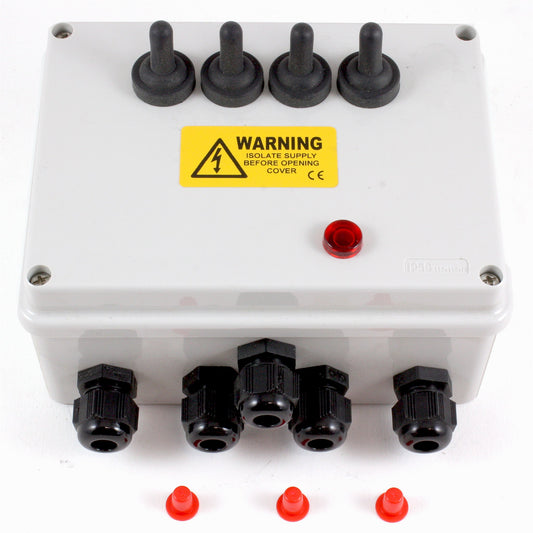 Standard 4 Switch Electrical Box - Image 1