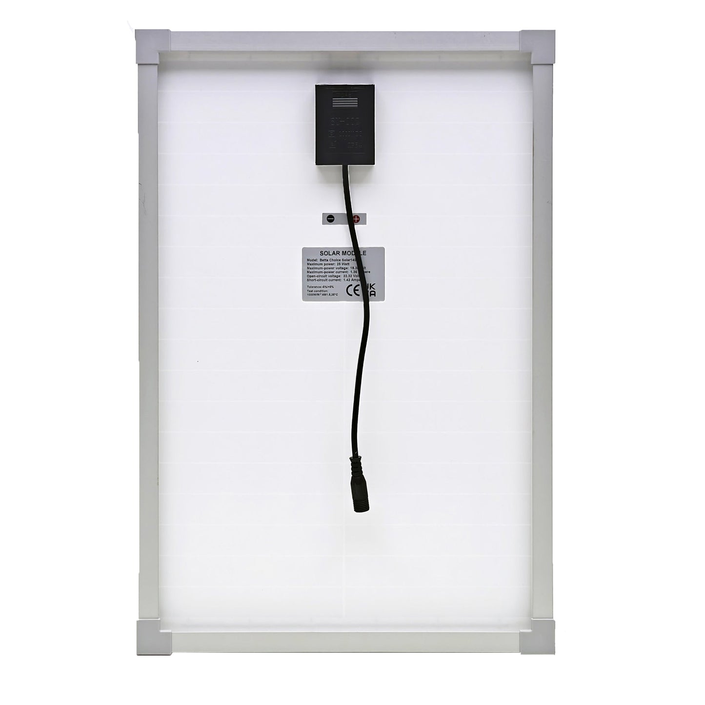 Betta Choice Solar Fountain Pump 1400 - Replacement 25w Solar Panel Set