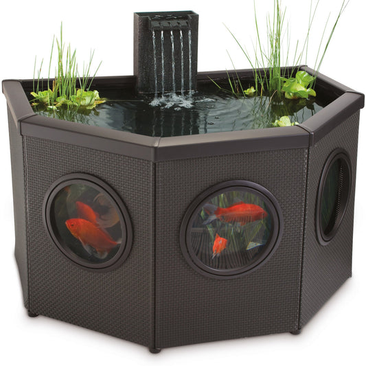 Blagdon Affinity Mocha Half Moon Freestanding Pond