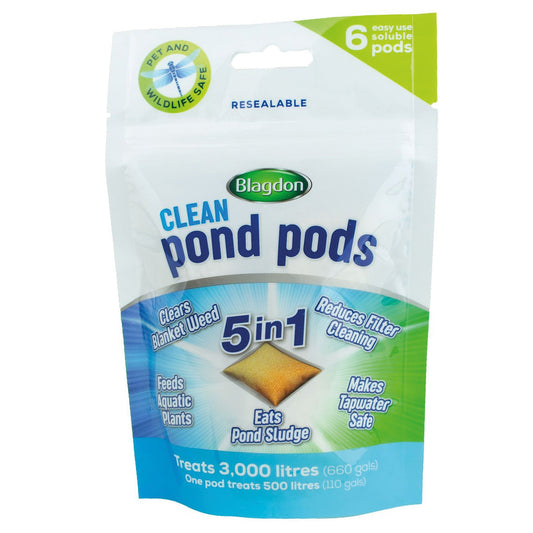 Blagdon Clear Pond Pods - All In One Treatment - 6 Pack - Image 1