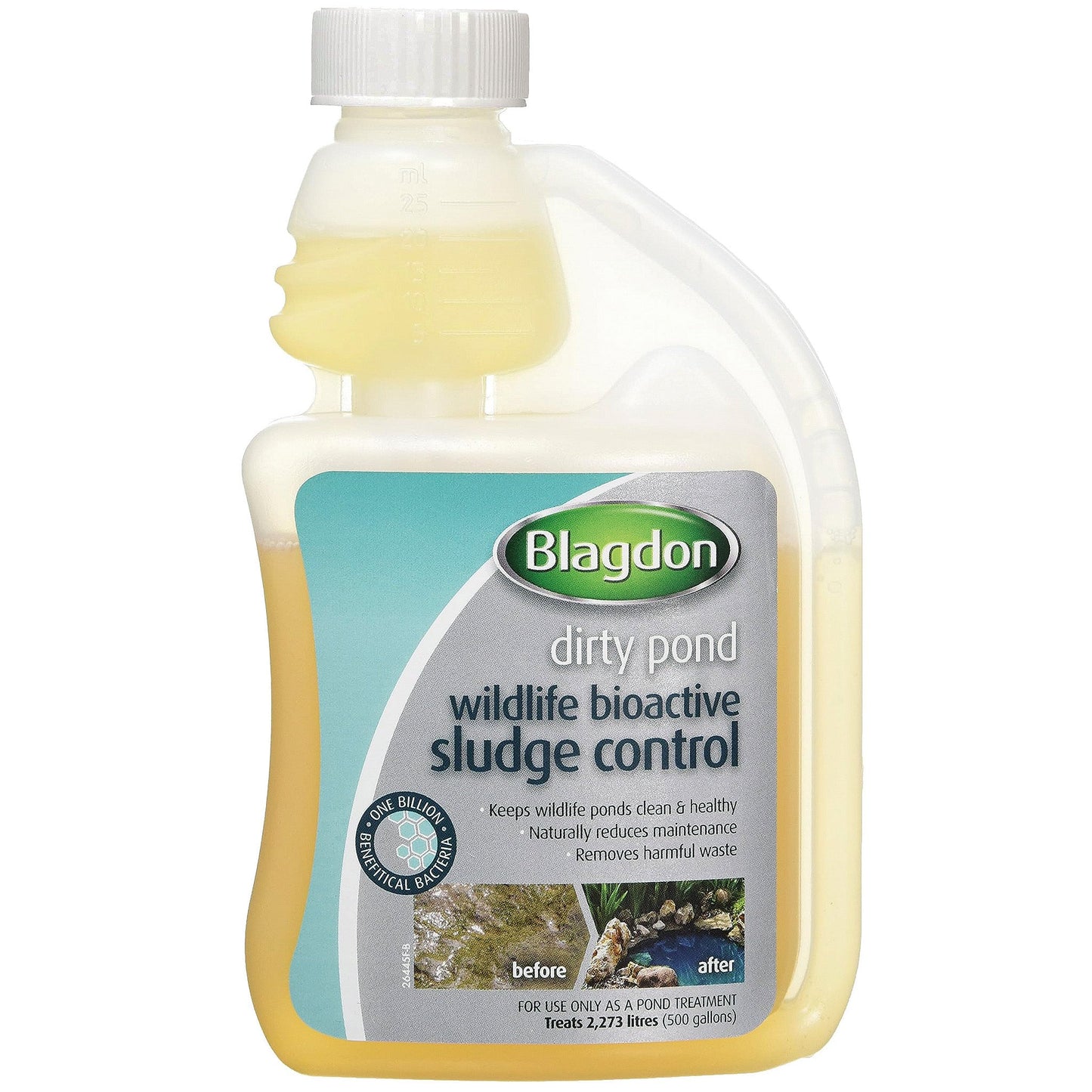 Blagdon - Dirty Pond Wildlife Bioactive Sludge Control - 250ml - Image 1