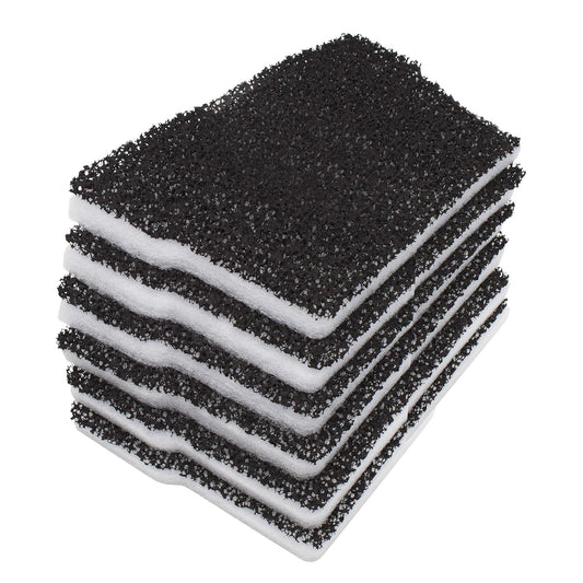 Blagdon Minipond 10000, 14000, 20000 & 2800 Polymer Wool & Carbon Filter Pads (6 Set Pack) - Image 1