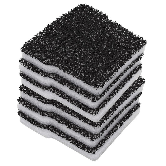 Blagdon Minipond 4500, 6000, 9000 & 12000 Polymer Wool & Carbon Filter Pads (6 Set Pack) - Image 1