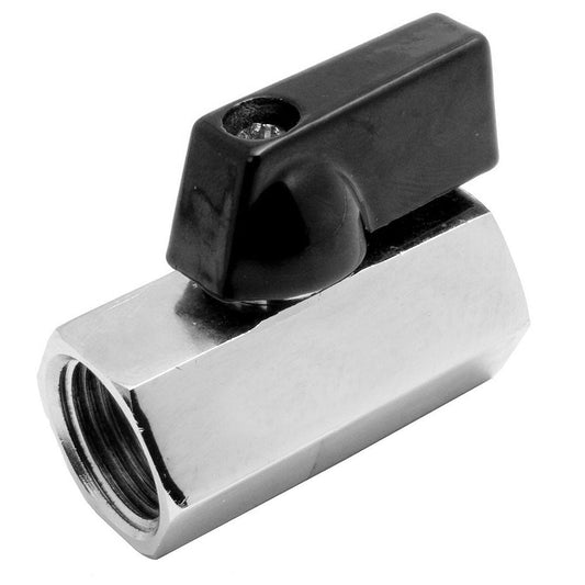 Evolution Aqua 3/8 inch BSP Mini Ball Valve Air Fitting - Image 1