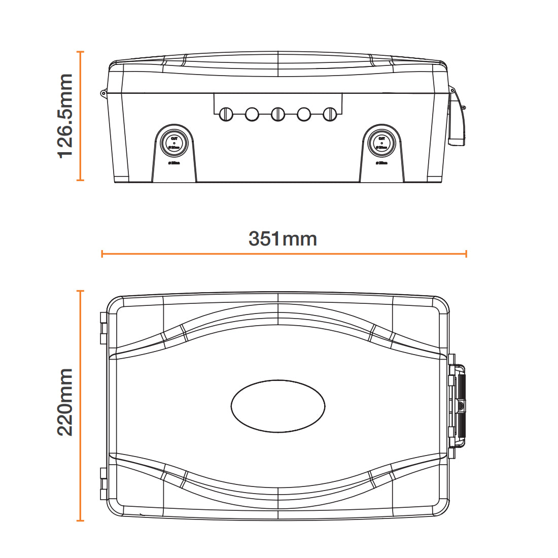 Masterplug Outdoor Electrical Box Picture 4