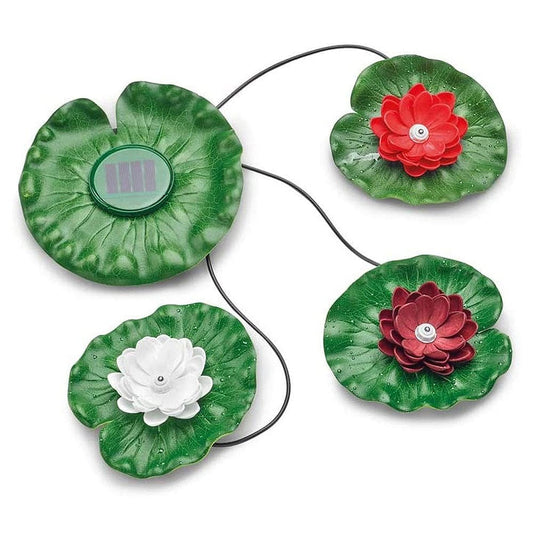 Pontec PondoSolar Lily LED - 3 Light Set - Image 1