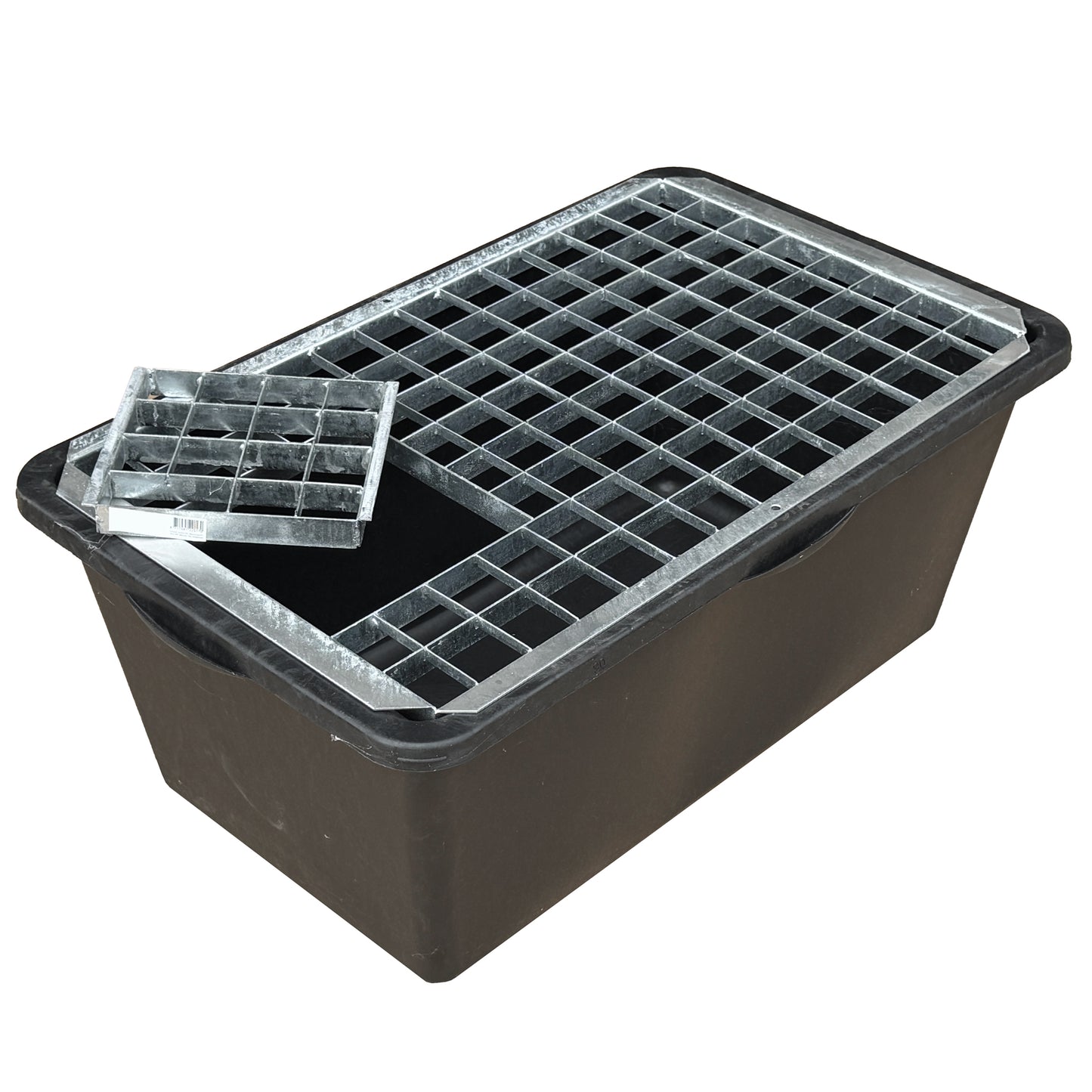 Rectangular 2 Sump and Grid with Insert