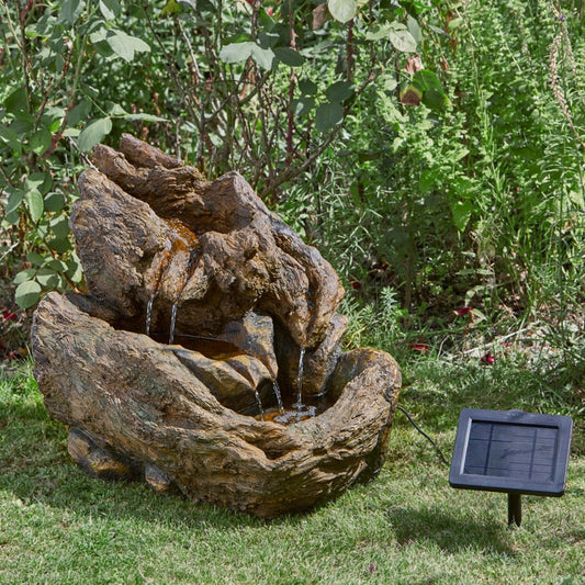 Smart Solar - Wychwood Falls Hybrid Solar Power Water Feature - Image 2