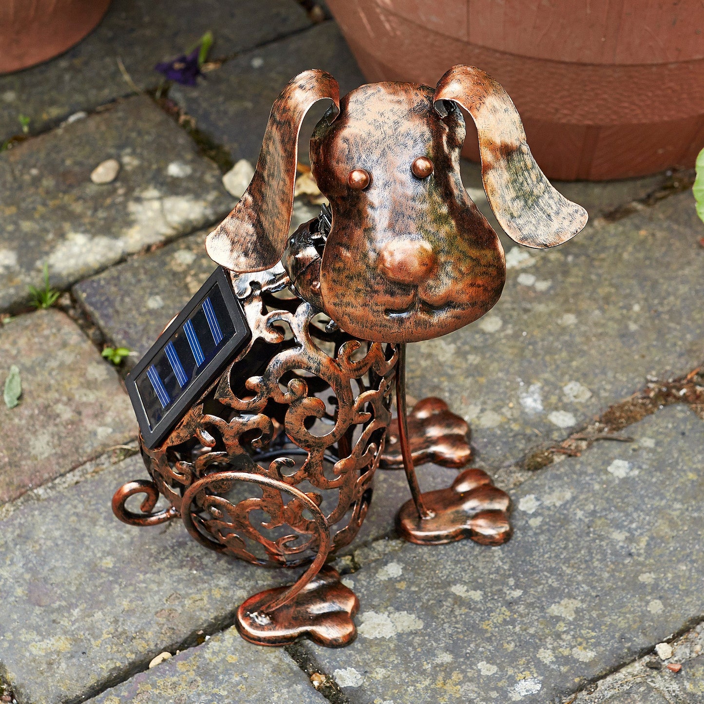 Smart Solar - Metal Solar Silhouette Dog - Image 2