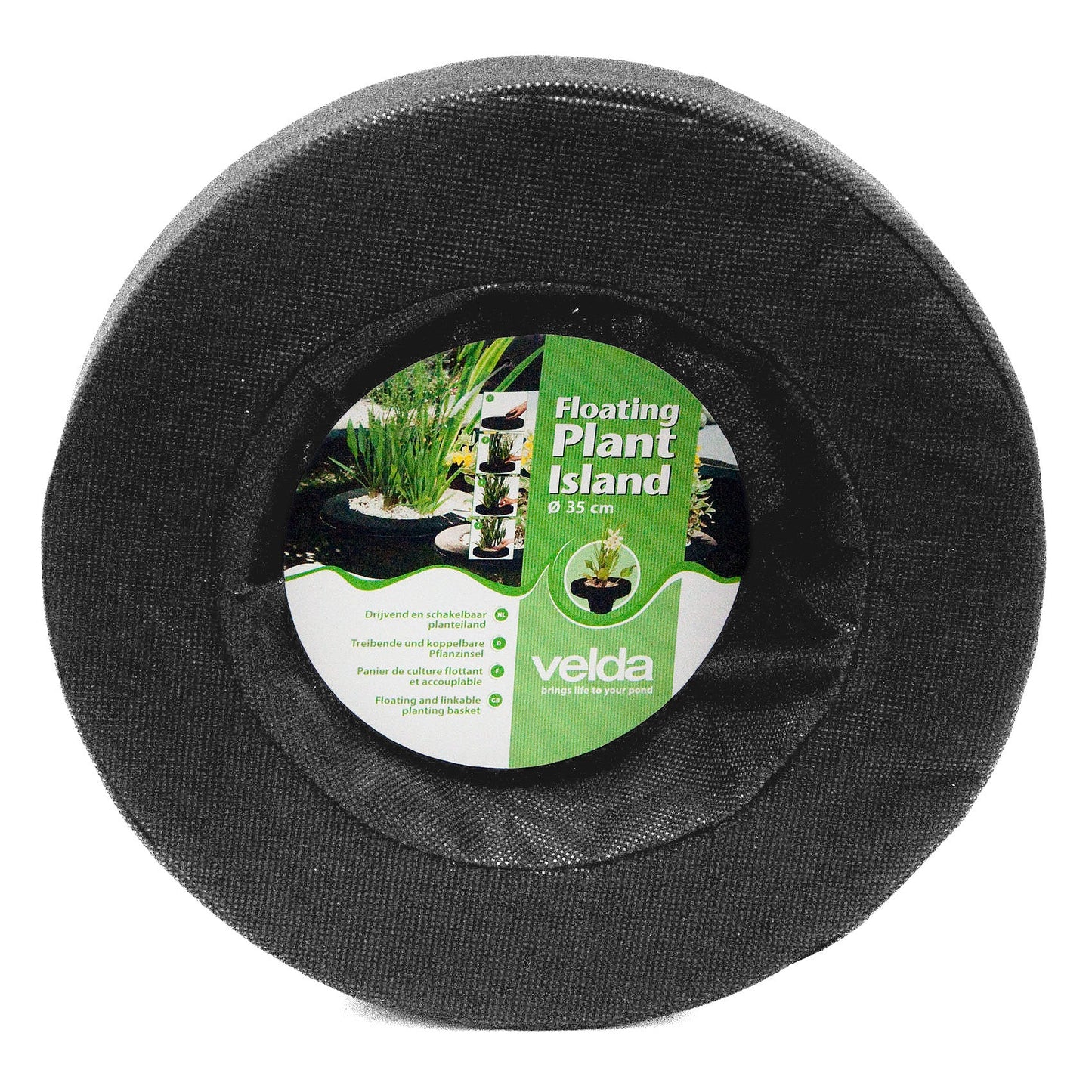 Velda - Large Round Floating Planting Basket - 350mm Dia - Image 1