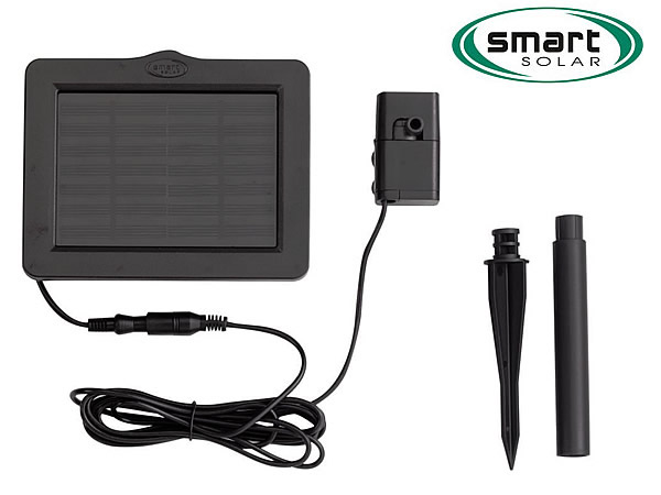 Large image of 0.8W Solar Fountain Pump and Panel Kit - 2130PKS