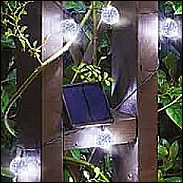 Super Bright Solar Orb String Lights - 50 LED's