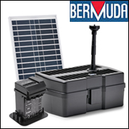 Bermuda 400 Solar Pump Filter, UV with Battery