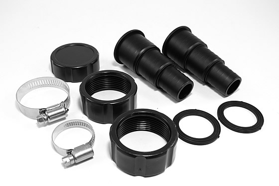 Click to Enlarge an image of Oase Bitron C 18 / 24 / 36 / 55 / 72 / 110 - Outlet Hosetail Set (35092)