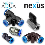 Evolution Aqua Nexus and Eazypod Airline Fitttings