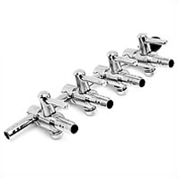 Stainless Steel Air Manifold - 4mm Inlet - 4 x 4mm Outlets