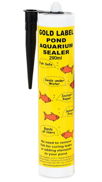 290ml Gold Label Underwater Pond Sealant - Clear