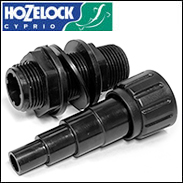 Hozelock 19mm Tank Connector and Hosetail