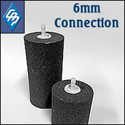 Medium Ceramic Cylinder Air Stone 5cm Dia x 5cm (6mm)