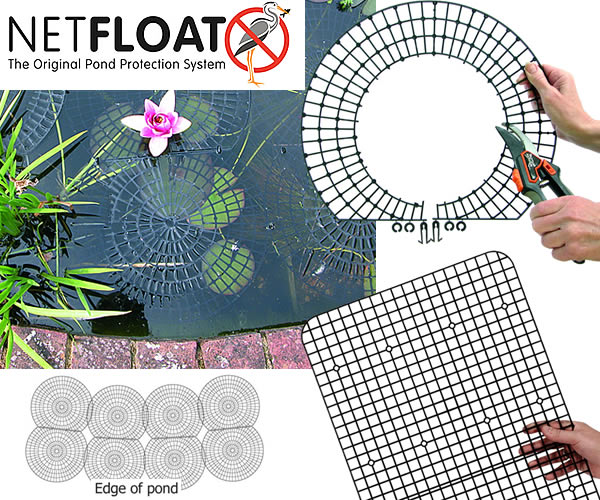 Large image of NetFloat Floating Anti Heron Mats (Pack of 10)