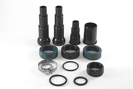 Click to Enlarge an image of AquaMax Eco 12000 - 16000 - 2 inch Hosetail Connector Pack (14847)