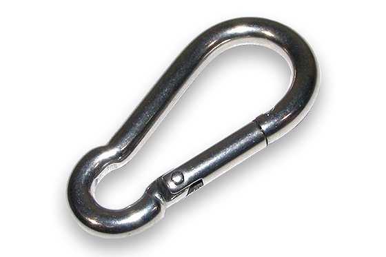 Click to Enlarge an image of AquaAir Eco 250 - Stainless Steel Carabiner 60mm x 6mm (16941)