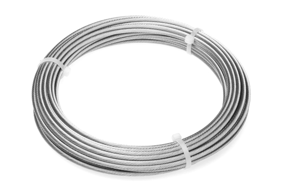 Large image of AquaAir Eco 250 - Stainless Steel Wire Rope Set - 3mm x 20m (30119)