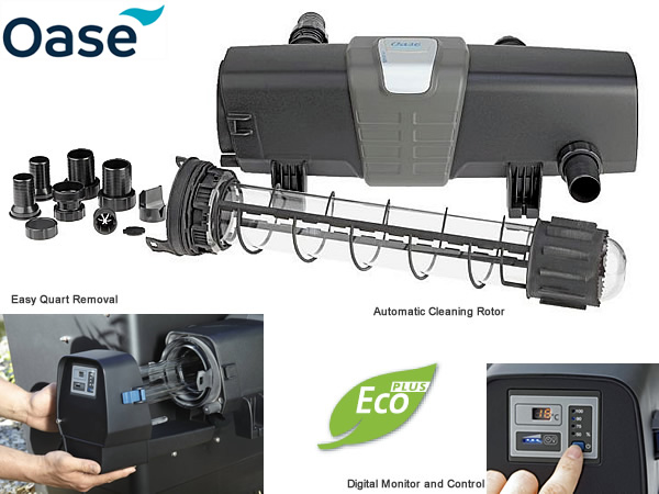 Large image of Oase Bitron ECO 120w Pond Ultra Violet Light