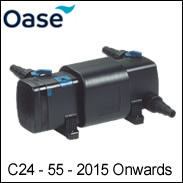 Oase Bitron C 24 - 55 Ultra Violet Light Spare Parts - 2015 Onwards