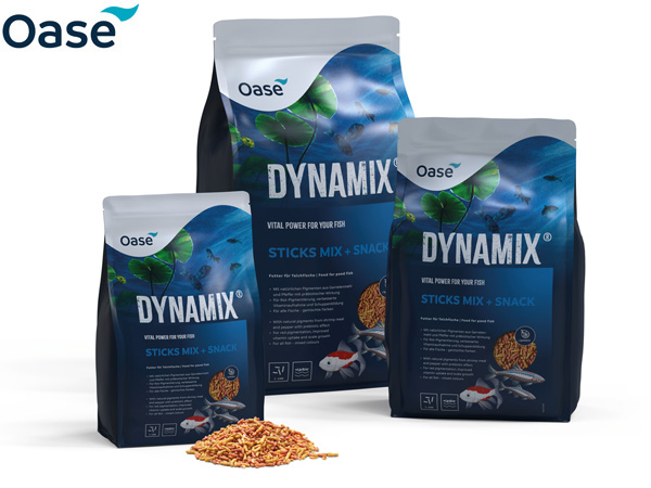 Large image of Oase Dynamix Sticks Mix Plus Snacks - 8 Litre (0.96Kg)