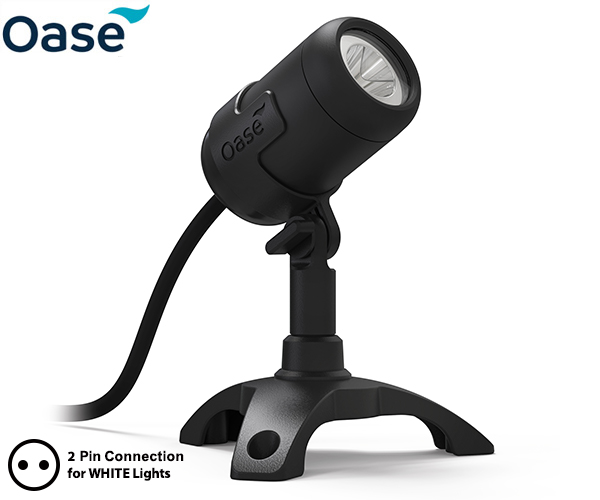 Large image of Oase LunAqua Connect Medium White Solo Light - 10m Cable