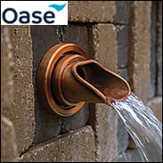 Oase Olivett - Copper Wall Water Spout (Ellipse)