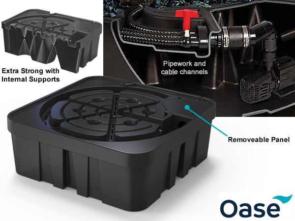 Large image of Oase Water Feature Reservoir - 90 Square (890mm x 890mm x 330mm)
