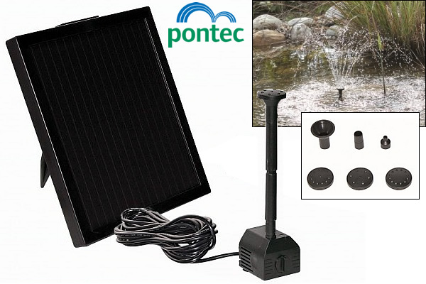 Large image of Pontec PondoSolar 150 - Solar Fountain Pump