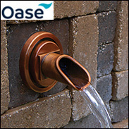 Oase Ravenna - Copper Wall Water Spout (Round)
