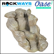Oase Rockways - Rockfalls Double Step Cascade Watercourse