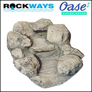Oase Rockways - Rockfalls Single Step Cascade Watercourse