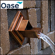 Oase Verona - Copper Wall Water Spout (Rhombus)