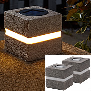Solar Cube Marker Lights (3 Lumens) - Pack of 2