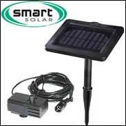 Solar Feature Pump and Panel
