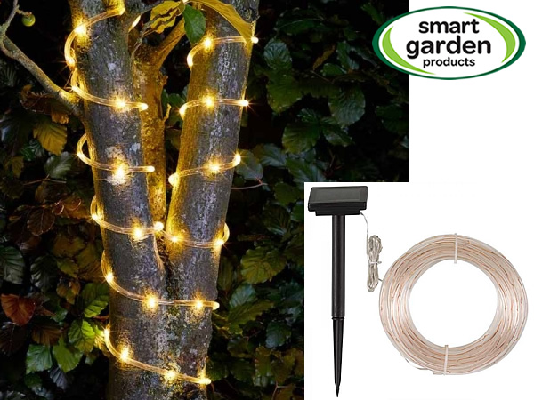 Large image of Smart Solar - Solar Powered Rope Lights - 100 LED's