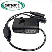 Twin Cable Solar Pump for Umbrella Fountains - SP-160XC4 (New Version)